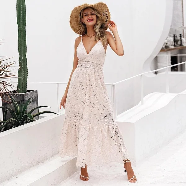 Robe De Bal De Fin D’Année Blanche