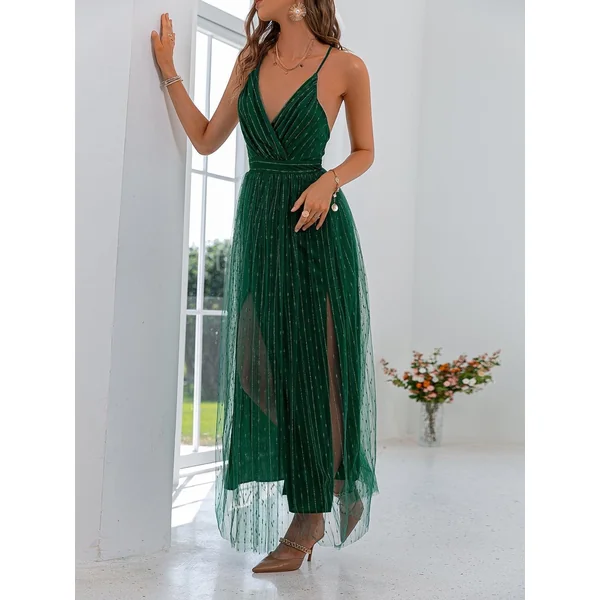 Robe De Cérémonie Vert Laque