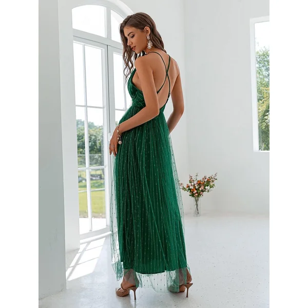 Robe De Cérémonie Vert Laque
