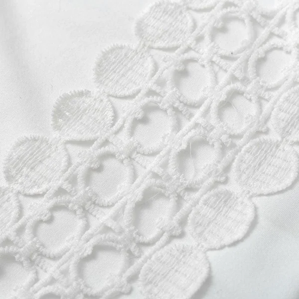 Robe De Demoiselle D’Honneur Bohème En Dentelle Blanche