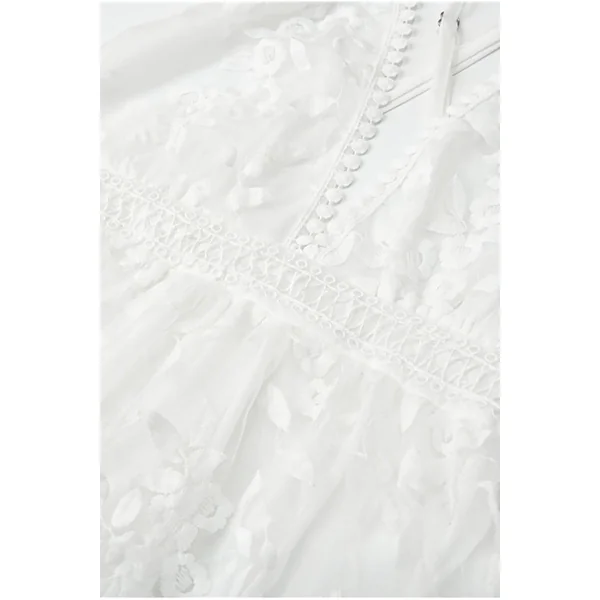 Robe de Mariée Bohème Chic Courte – Pénélope