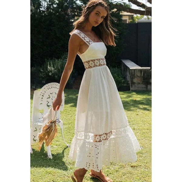 Robe de Mariée Bohème Florale Fluide – Clarence