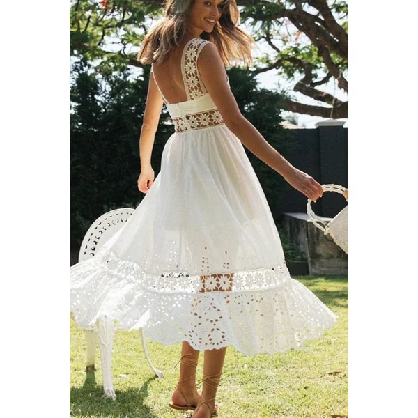 Robe de Mariée Bohème Florale Fluide – Clarence
