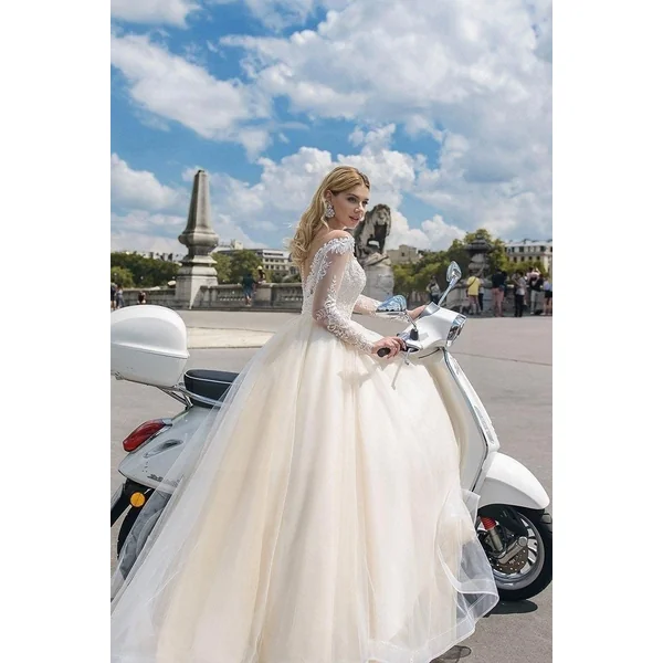 Robe de mariée bohème ivoire