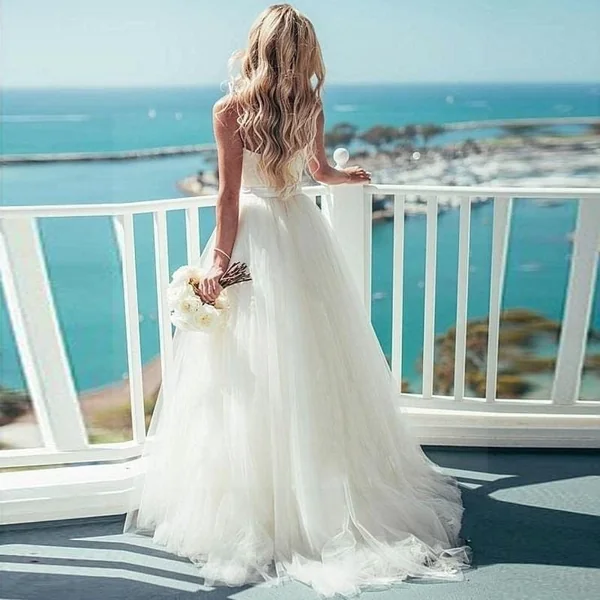 Robe de mariée bohème manches