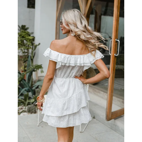 Robe De Plage Bohème Sans Manches