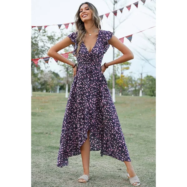 Robe De Soirée Longue Champêtre