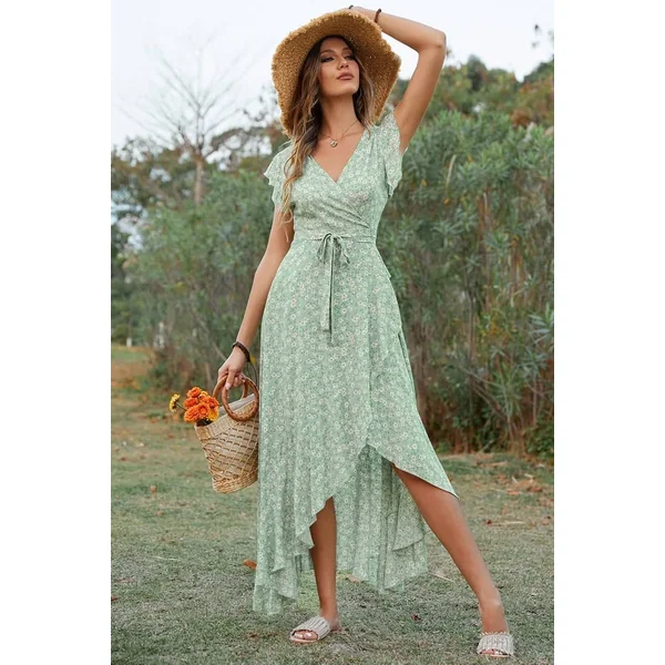Robe De Soirée Longue Champêtre