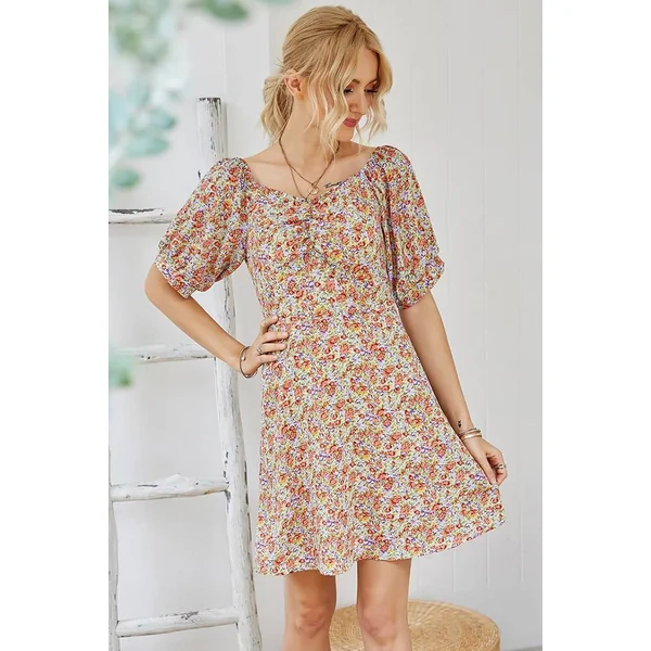 Robe Droite Mariage Champêtre Vintage