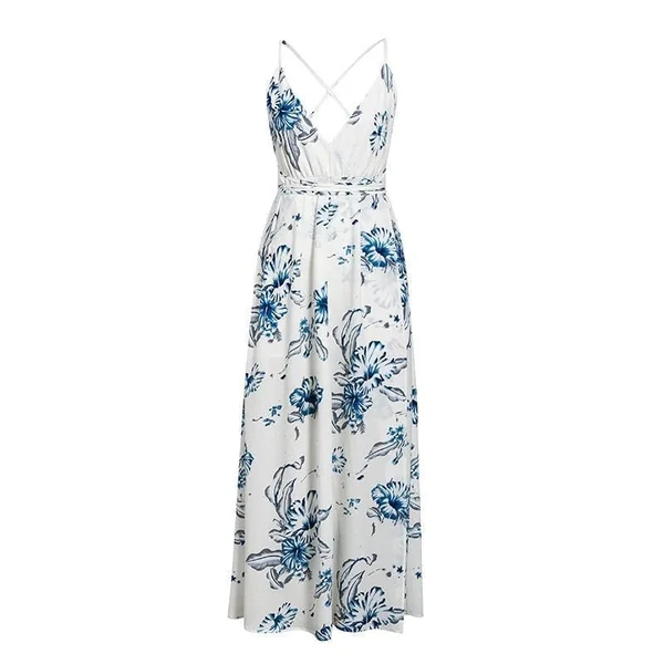 Robe D’Été Bohème Blanche