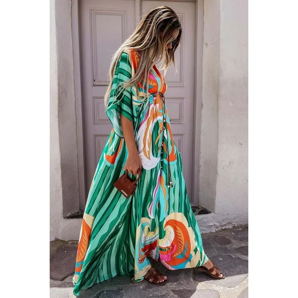 Robe d’Été Longue Bohème – Candice