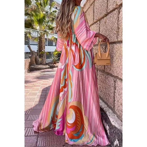 Robe d’Été Longue Bohème – Candice