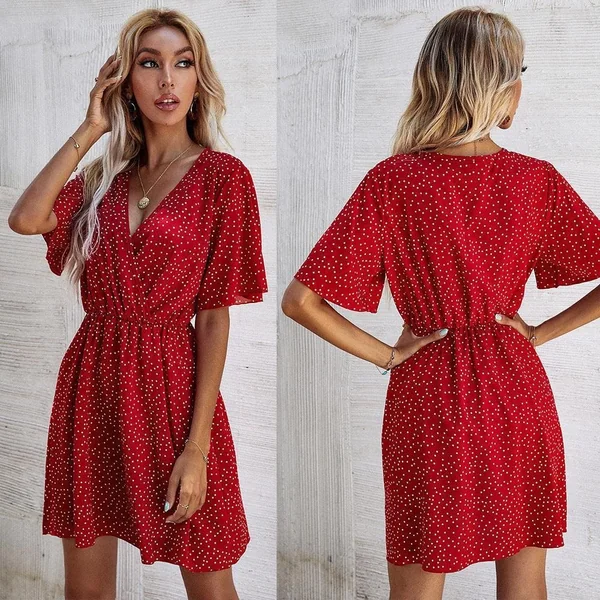Robe D’Été Rouge