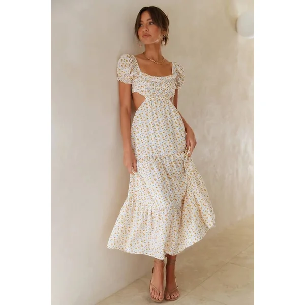Robe Fleurie Vintage Champêtre