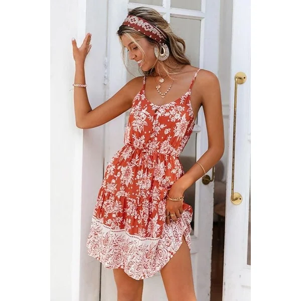 Robe Florale D’Été Bohème