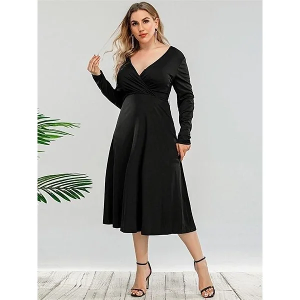 Robe Grande Taille Bohème Rétro