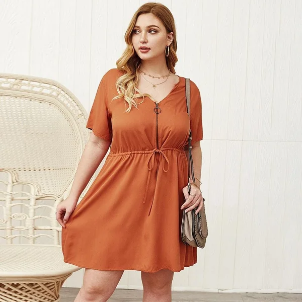 Robe Grande Taille Légère