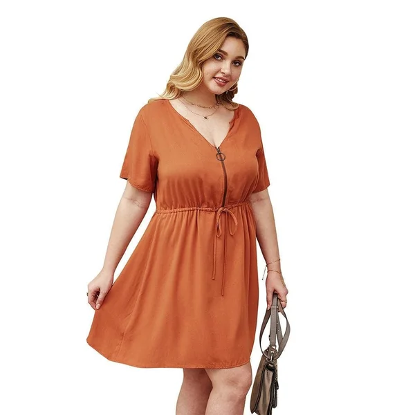 Robe Grande Taille Légère
