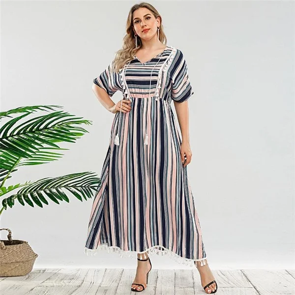 Robe Grande Taille Style Vintage