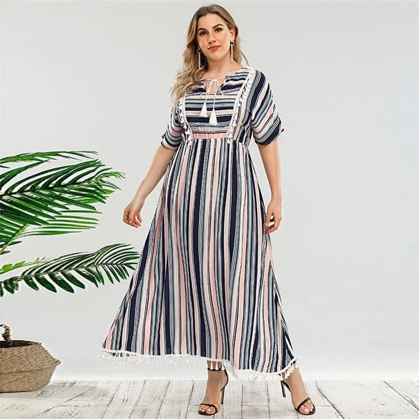 Robe Grande Taille Style Vintage