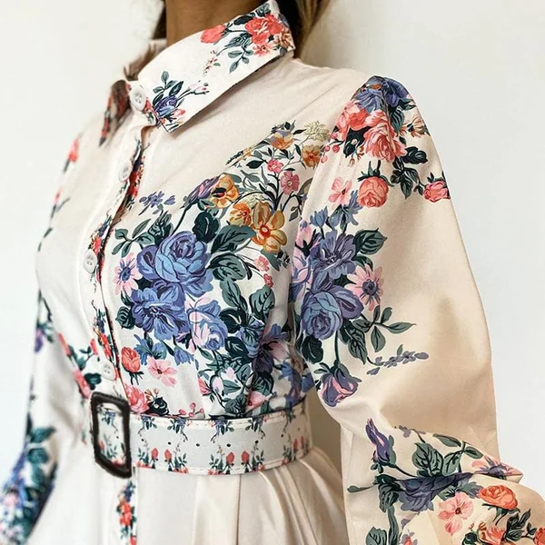 Robe Hippie Maxi Floral