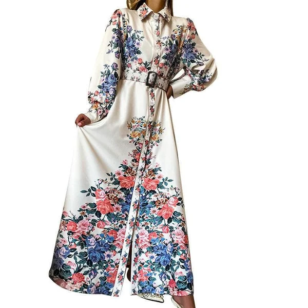 Robe Hippie Maxi Floral