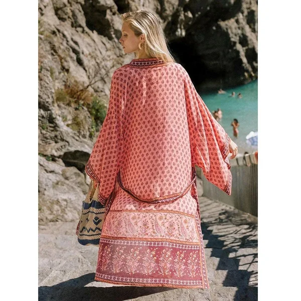 Robe Kimono Bohème Romantique