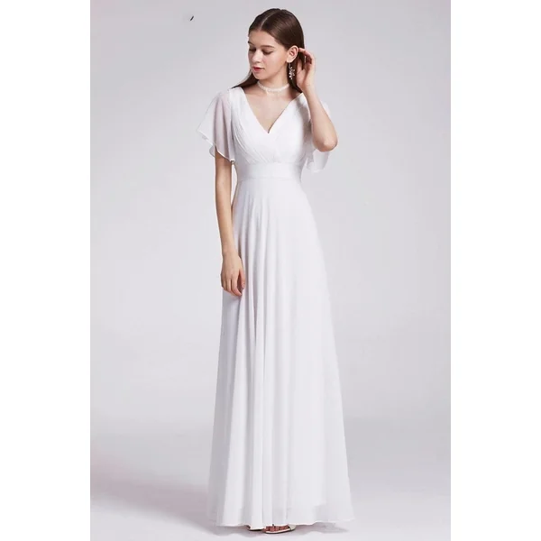 Robe Longue Blanche Style Bohème Chic
