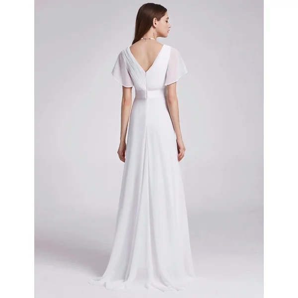 Robe Longue Blanche Style Bohème Chic