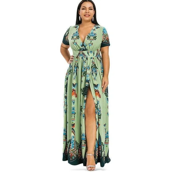 Robe Longue Bohème Chic Grande Taille
