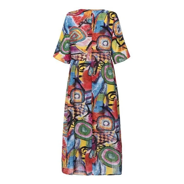 Robe Longue Bohème Coloré