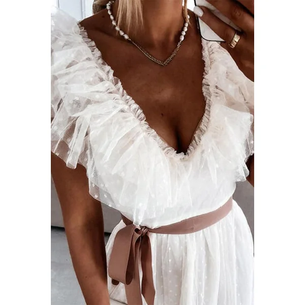 Robe Longue Bohème de Cérémonie – Félicité