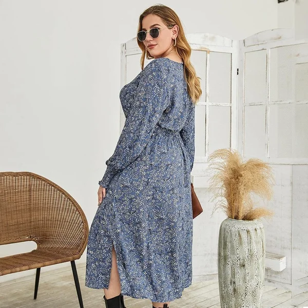 Robe Longue Bohème Grande Taille