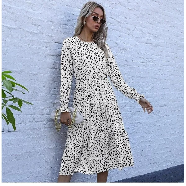 Robe Longue Bohème & Léopard