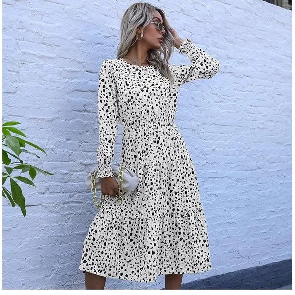 Robe Longue Bohème & Léopard
