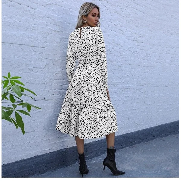 Robe Longue Bohème & Léopard