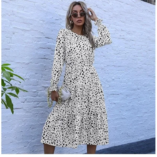 Robe Longue Bohème & Léopard