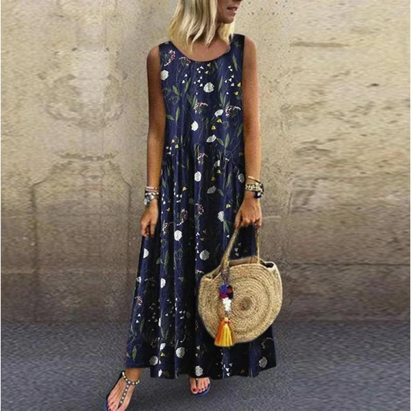 Robe Longue Bohème Mousseline