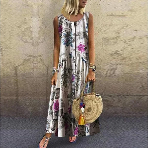 Robe Longue Bohème Mousseline