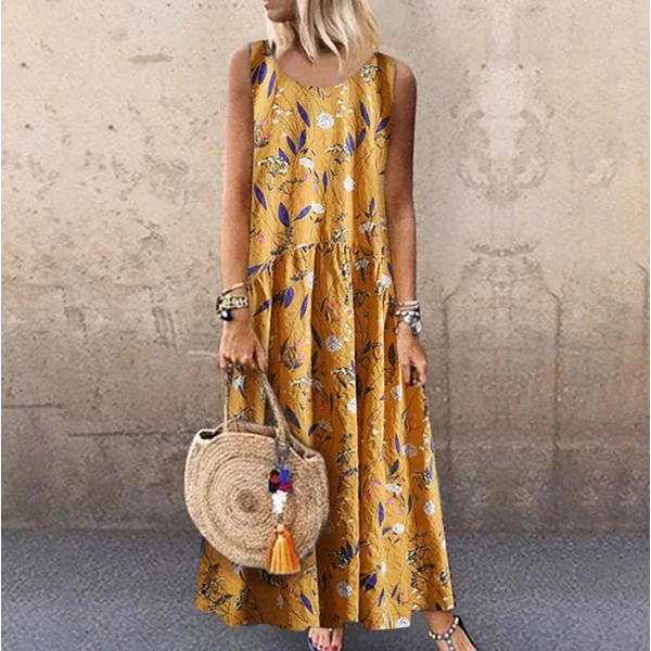 Robe Longue Bohème Mousseline