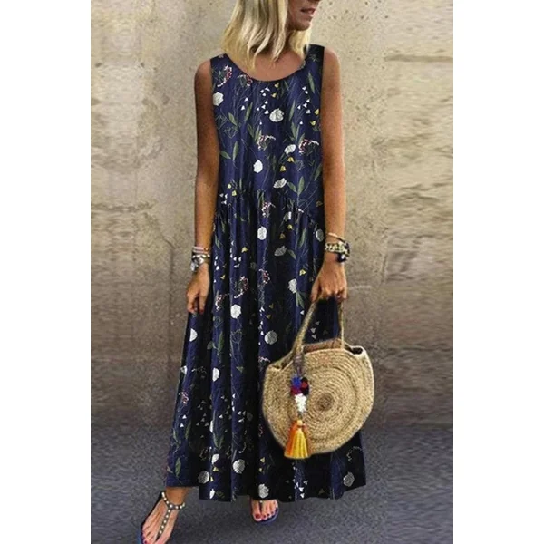 Robe Longue Bohème Mousseline