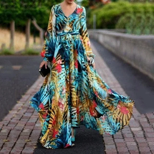 Robe Longue Bohème Nature