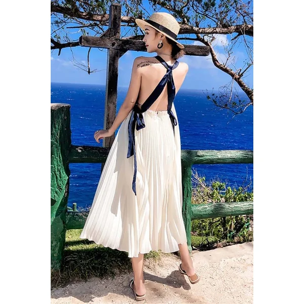 Robe Longue Bohème pour Cocktail Chic – Isaure