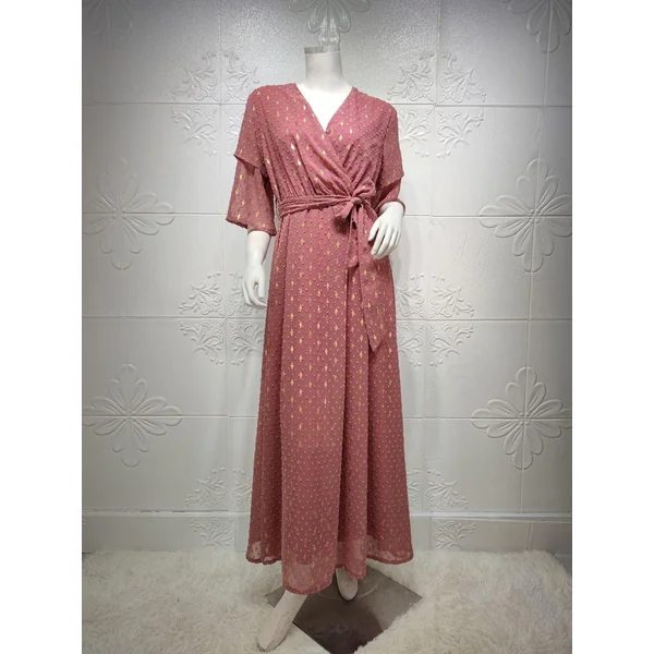 Robe Longue Bohème Rouge