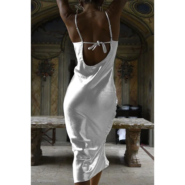 Robe Longue Bohème Sans Manches – Olympe