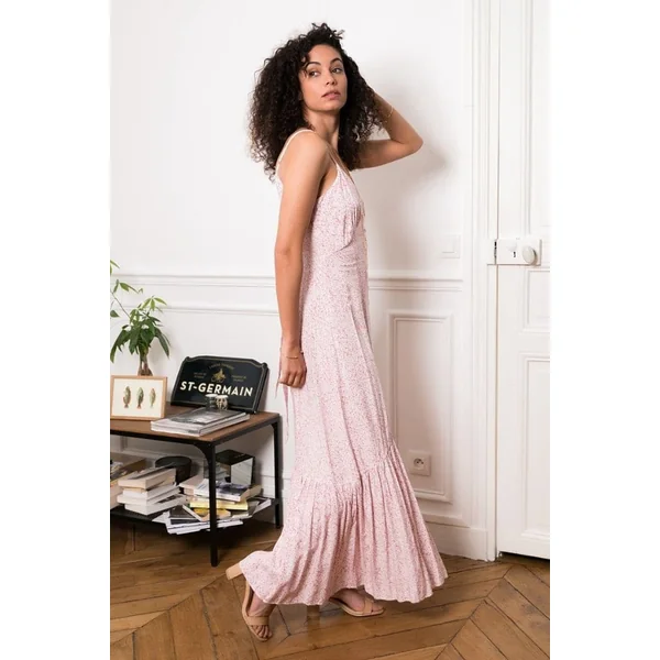 Robe Longue Bretelles Bohème