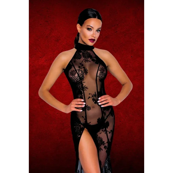 Robe longue dos-nu