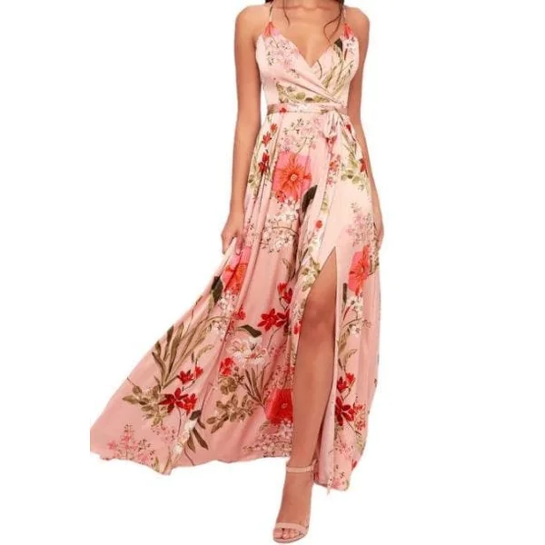 Robe Longue D’Été Bohème Verte