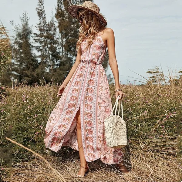 Robe Longue D’Été Hippie