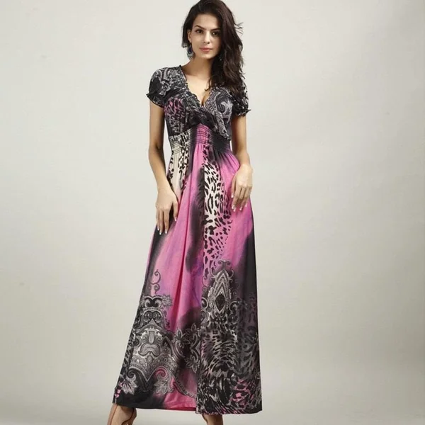 Robe Longue Esprit Bohème Chic